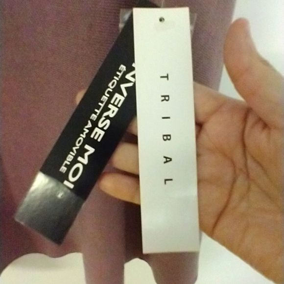 Tribal Waterfall Open Front Cardigan Reverse It      NWT - Picture 8 of 10